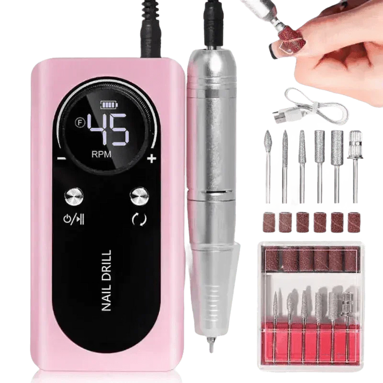 Original 45000rpm Rechargeable Nail Drill - GiFTiFY
