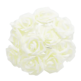 Pink White Foam Rose Flowers Bouquet - GiFTiFY