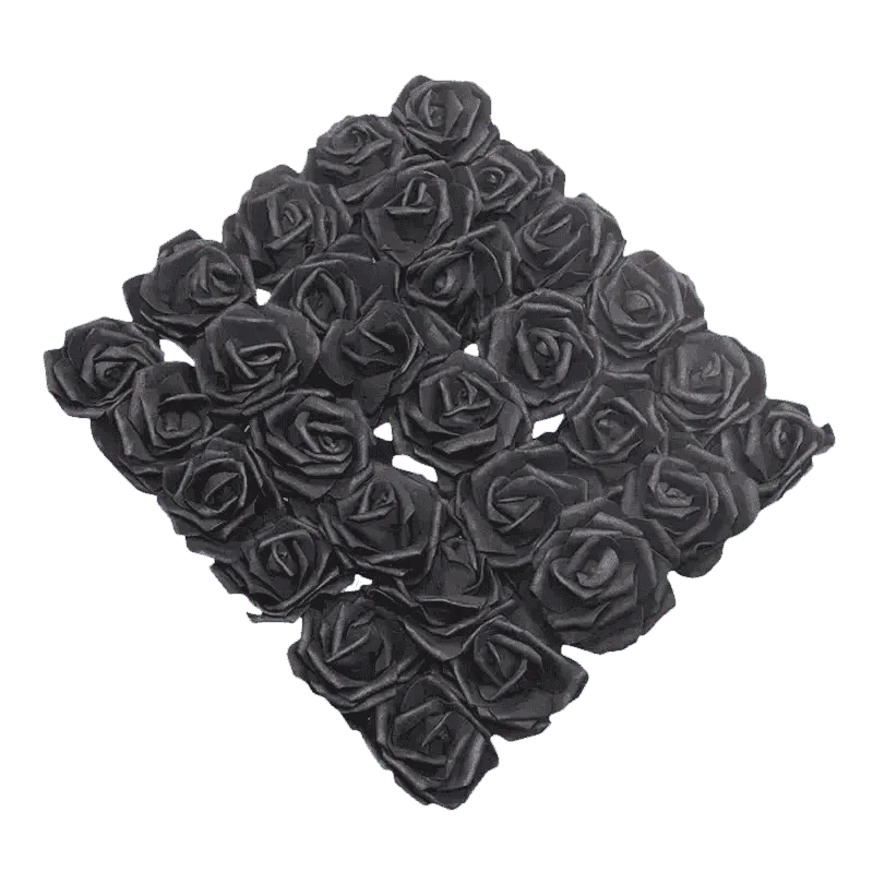 Pink White Foam Rose Flowers Bouquet - GiFTiFY