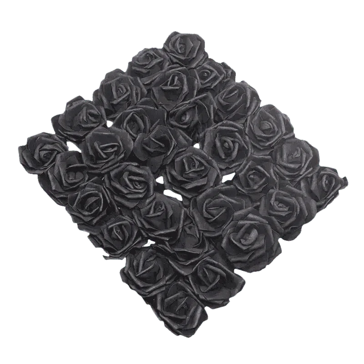 Pink White Foam Rose Flowers Bouquet - GiFTiFY