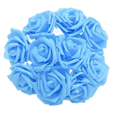 Pink White Foam Rose Flowers Bouquet - GiFTiFY