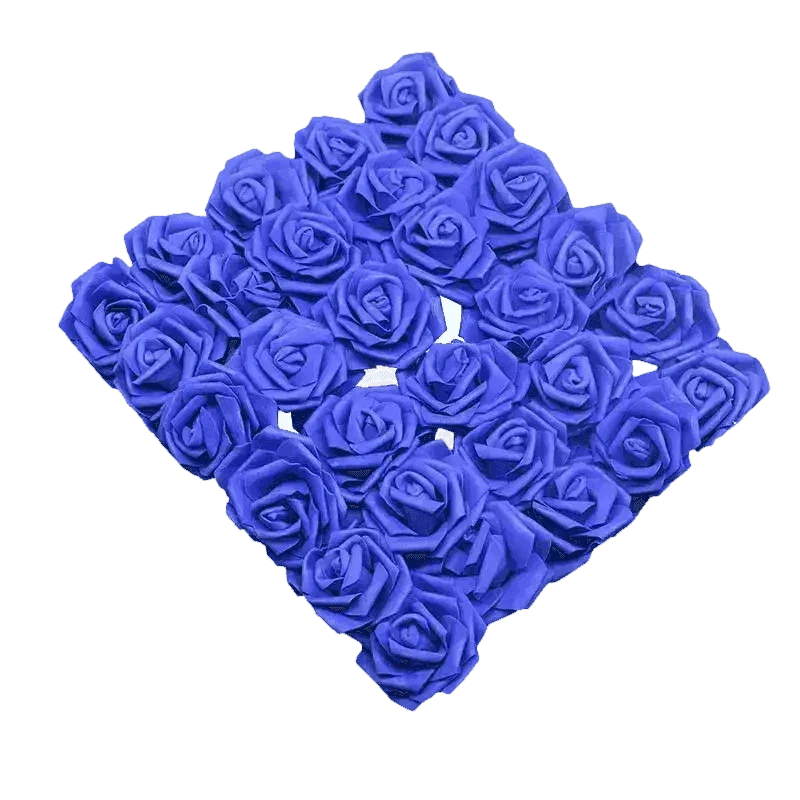 Pink White Foam Rose Flowers Bouquet - GiFTiFY