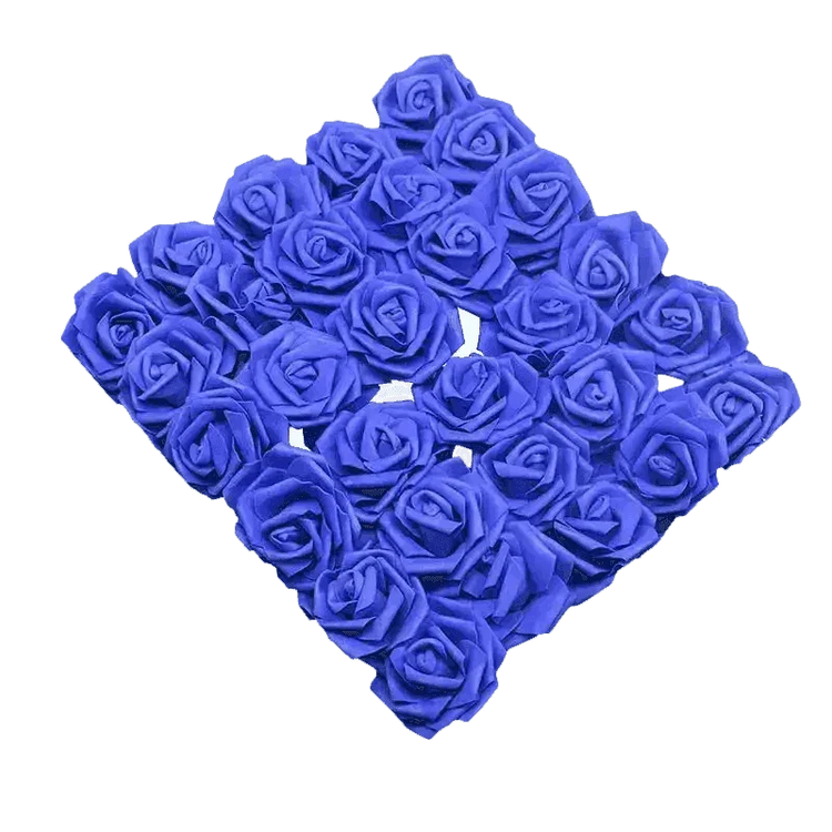 Pink White Foam Rose Flowers Bouquet - GiFTiFY