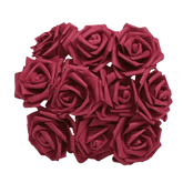 Pink White Foam Rose Flowers Bouquet - GiFTiFY