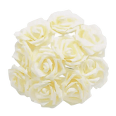 Pink White Foam Rose Flowers Bouquet - GiFTiFY