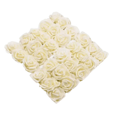 Pink White Foam Rose Flowers Bouquet - GiFTiFY