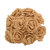 Pink White Foam Rose Flowers Bouquet - GiFTiFY