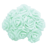 Pink White Foam Rose Flowers Bouquet - GiFTiFY