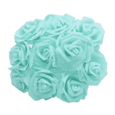 Pink White Foam Rose Flowers Bouquet - GiFTiFY