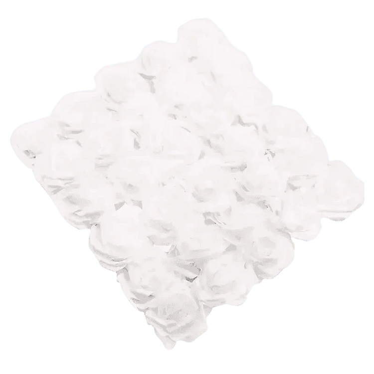 Pink White Foam Rose Flowers Bouquet - GiFTiFY