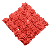 Pink White Foam Rose Flowers Bouquet - GiFTiFY