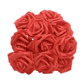 Pink White Foam Rose Flowers Bouquet - GiFTiFY