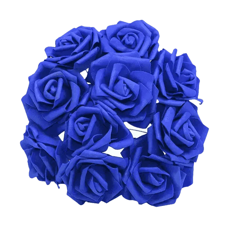 Pink White Foam Rose Flowers Bouquet - GiFTiFY