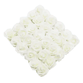 Pink White Foam Rose Flowers Bouquet - GiFTiFY
