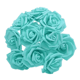 Pink White Foam Rose Flowers Bouquet - GiFTiFY