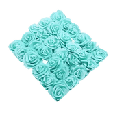 Pink White Foam Rose Flowers Bouquet - GiFTiFY