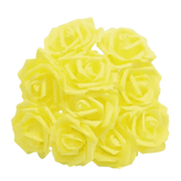 Pink White Foam Rose Flowers Bouquet - GiFTiFY