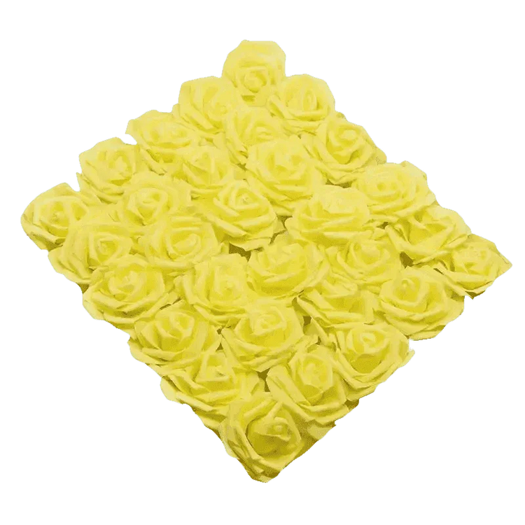 Pink White Foam Rose Flowers Bouquet - GiFTiFY