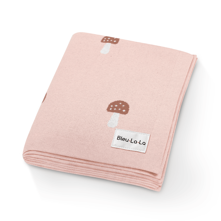 Whimsy Collection - Luxury 100% Cotton Knit Swaddle Baby Blanket - GiFTiFY