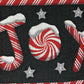DaDa Bedding Set of 4-Pieces Peppermint Joy Holiday Tapestry Placemats 13” x 19” (12904)