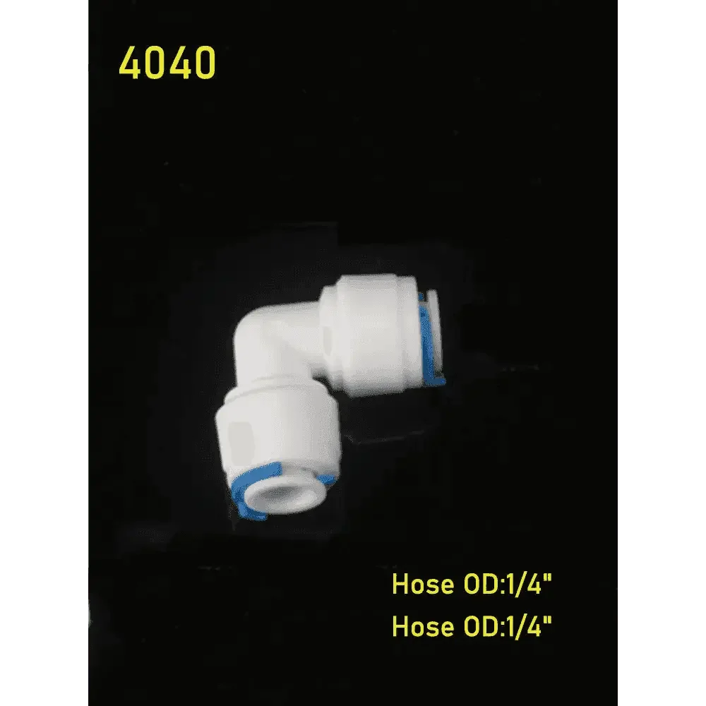 Plastic RO Water Elbow Connector - GiFTiFY