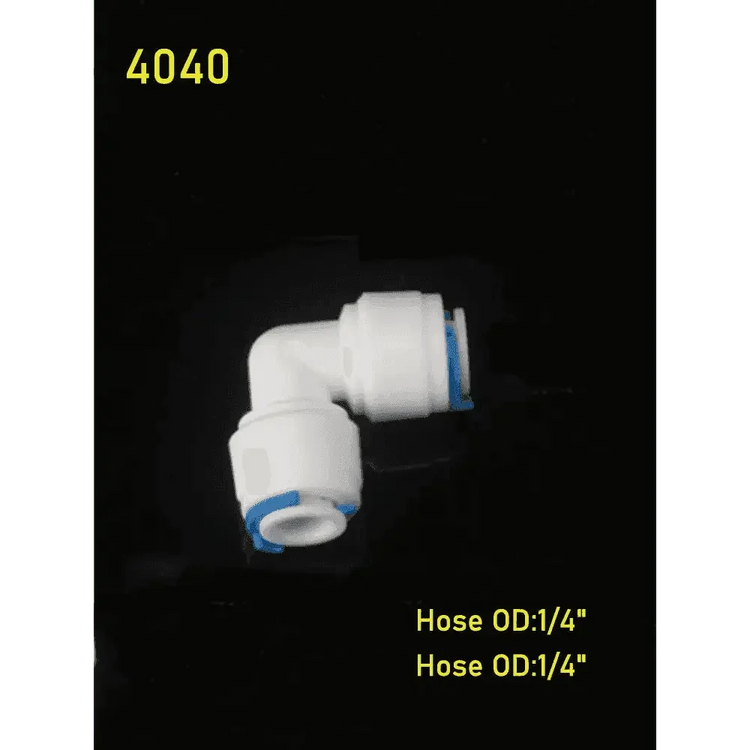 Plastic RO Water Elbow Connector - GiFTiFY