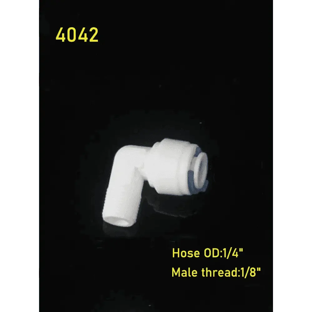 Plastic RO Water Elbow Connector - GiFTiFY