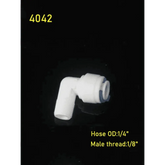 Plastic RO Water Elbow Connector - GiFTiFY