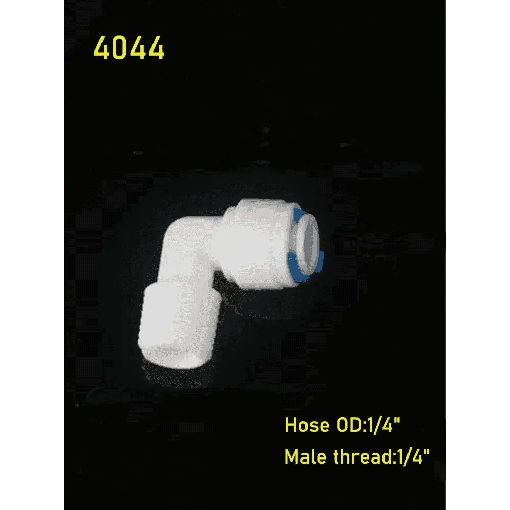 Plastic RO Water Elbow Connector - GiFTiFY