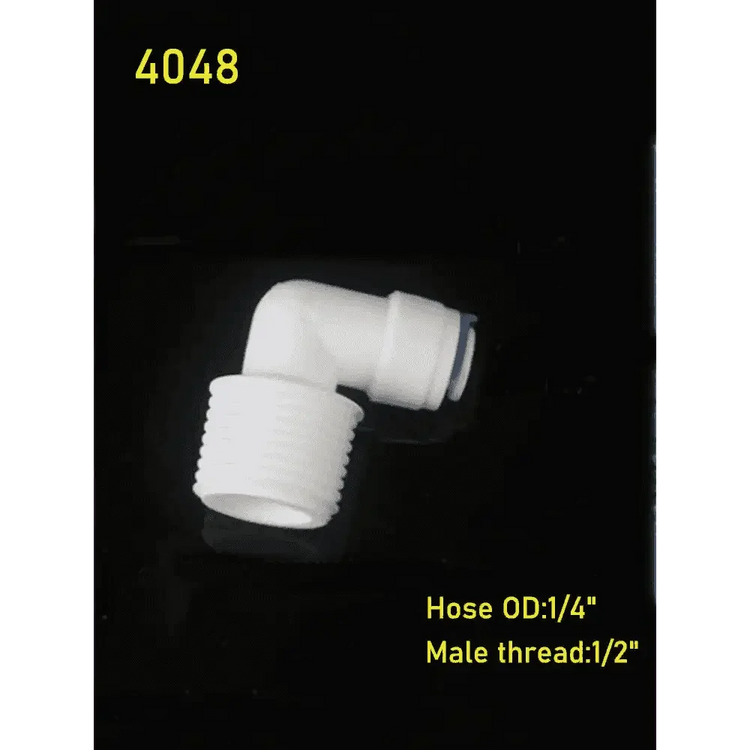 Plastic RO Water Elbow Connector - GiFTiFY