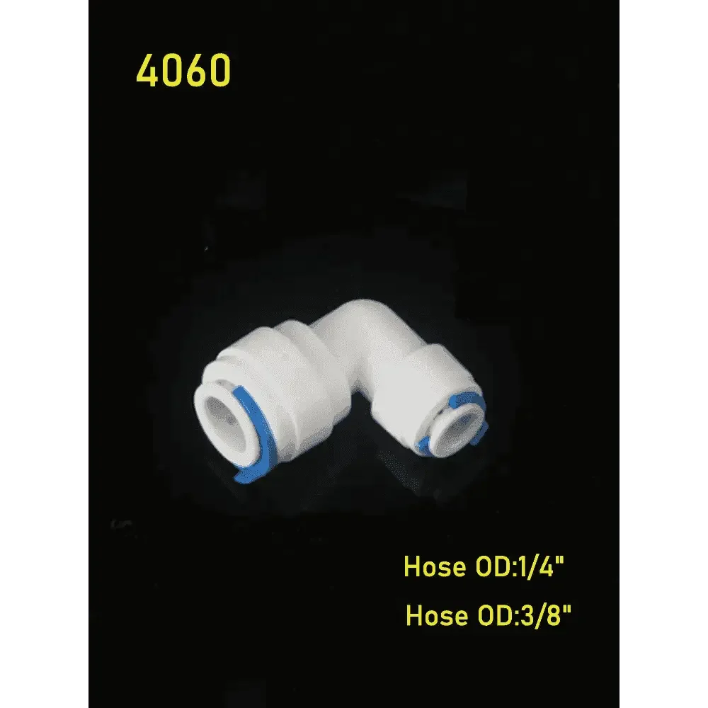 Plastic RO Water Elbow Connector - GiFTiFY