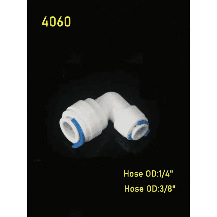 Plastic RO Water Elbow Connector - GiFTiFY