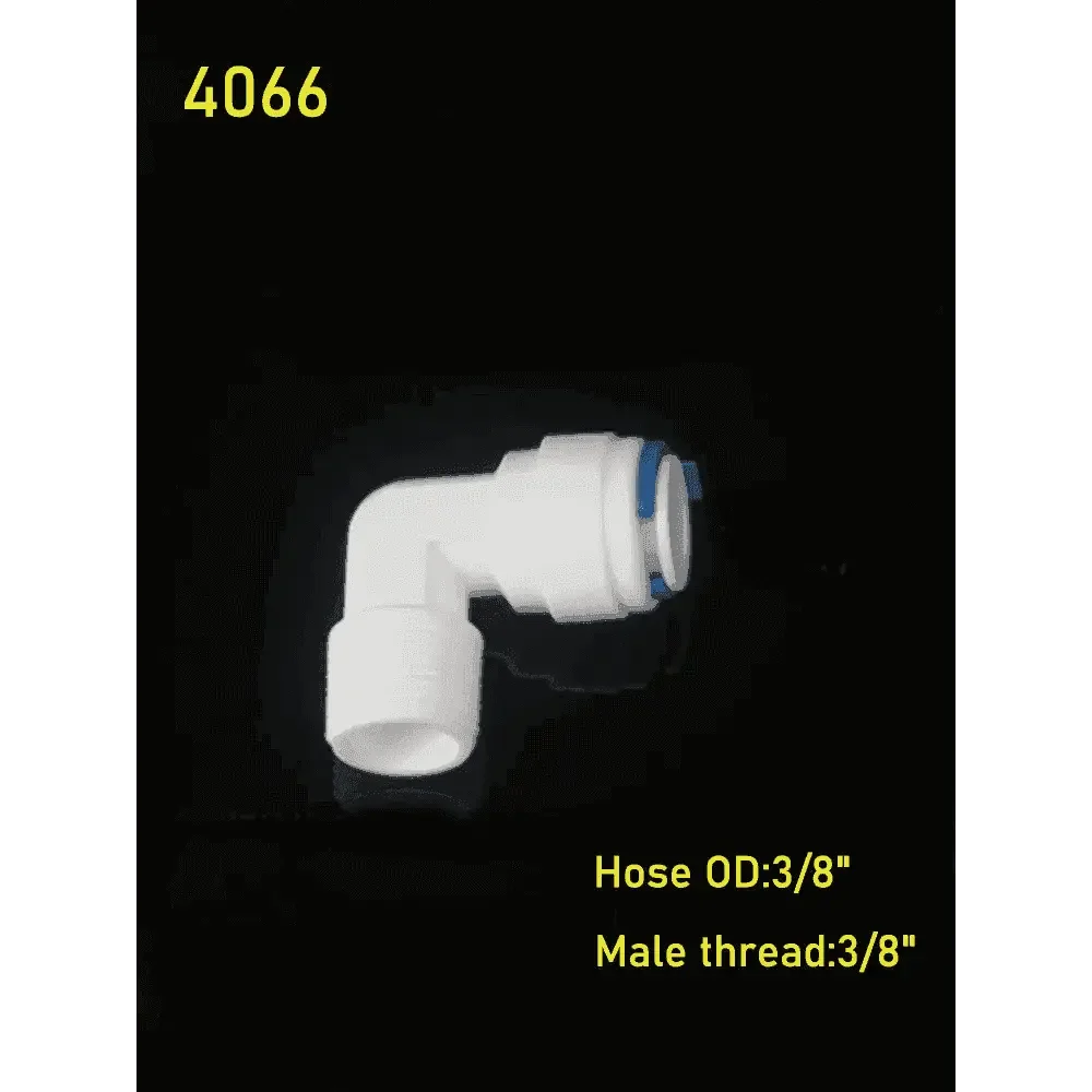 Plastic RO Water Elbow Connector - GiFTiFY
