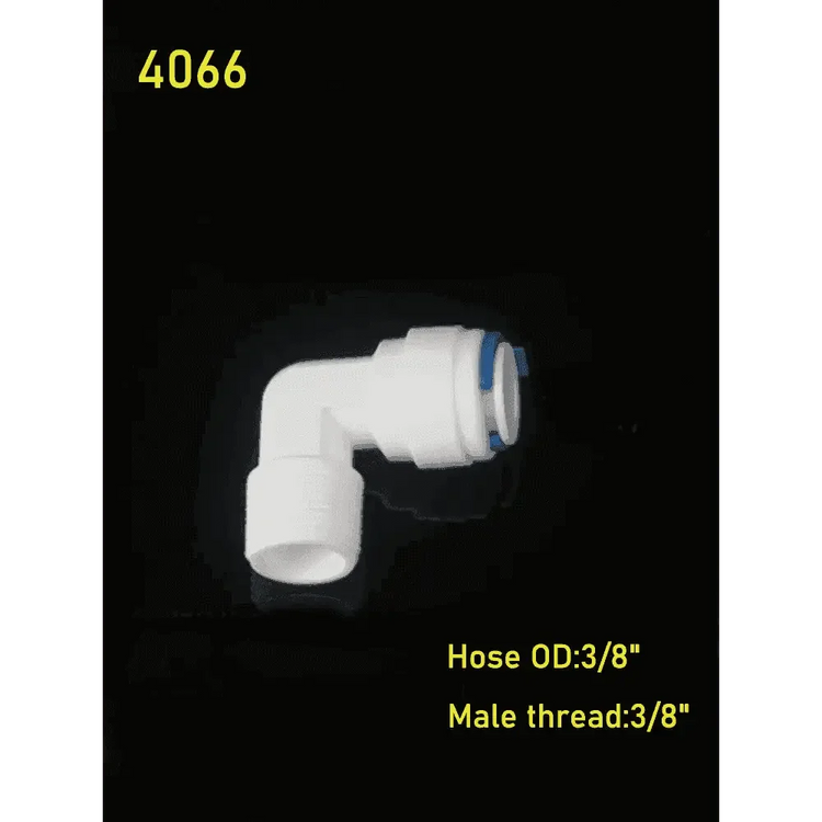 Plastic RO Water Elbow Connector - GiFTiFY