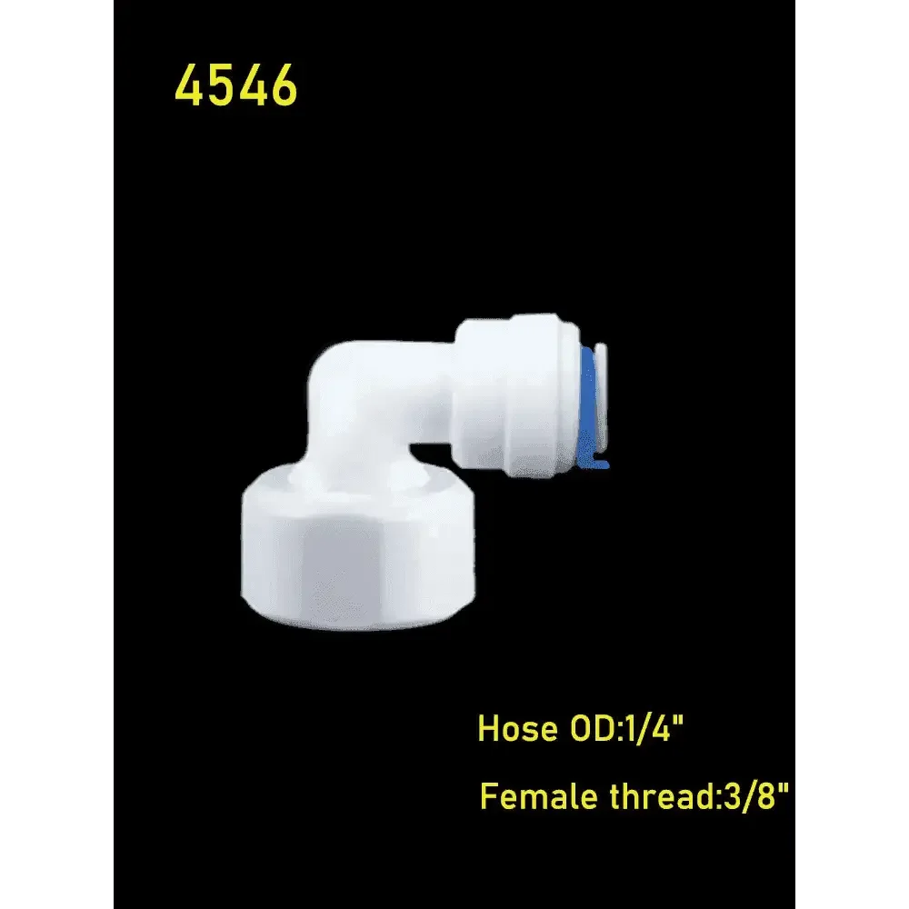 Plastic RO Water Elbow Connector - GiFTiFY