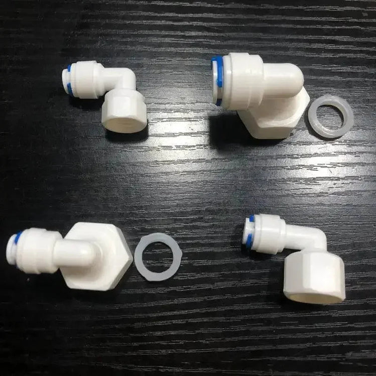 Plastic RO Water Elbow Connector - GiFTiFY