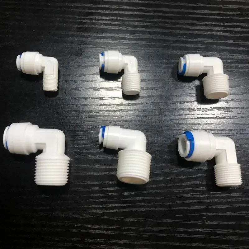 Plastic RO Water Elbow Connector - GiFTiFY