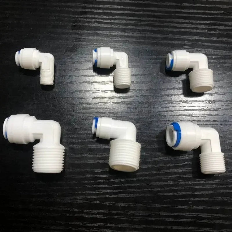 Plastic RO Water Elbow Connector - GiFTiFY