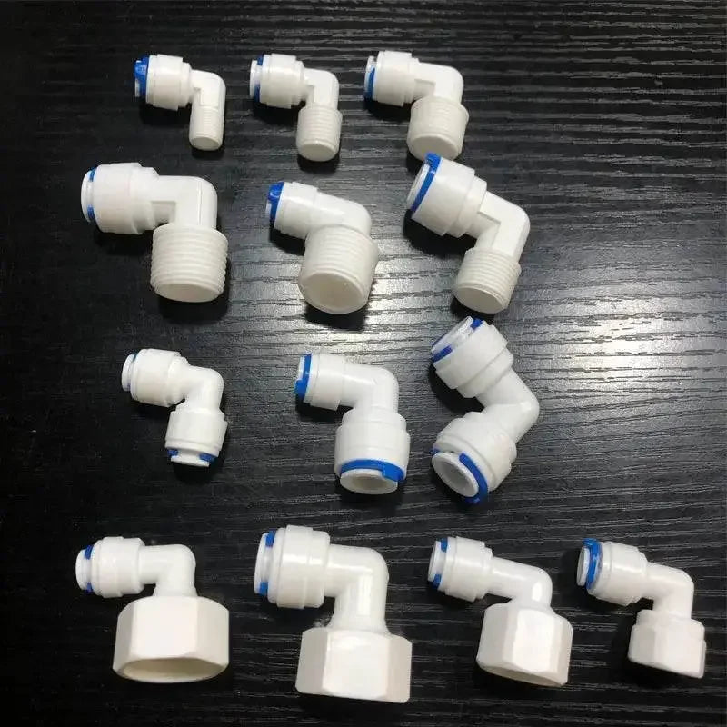 Plastic RO Water Elbow Connector - GiFTiFY