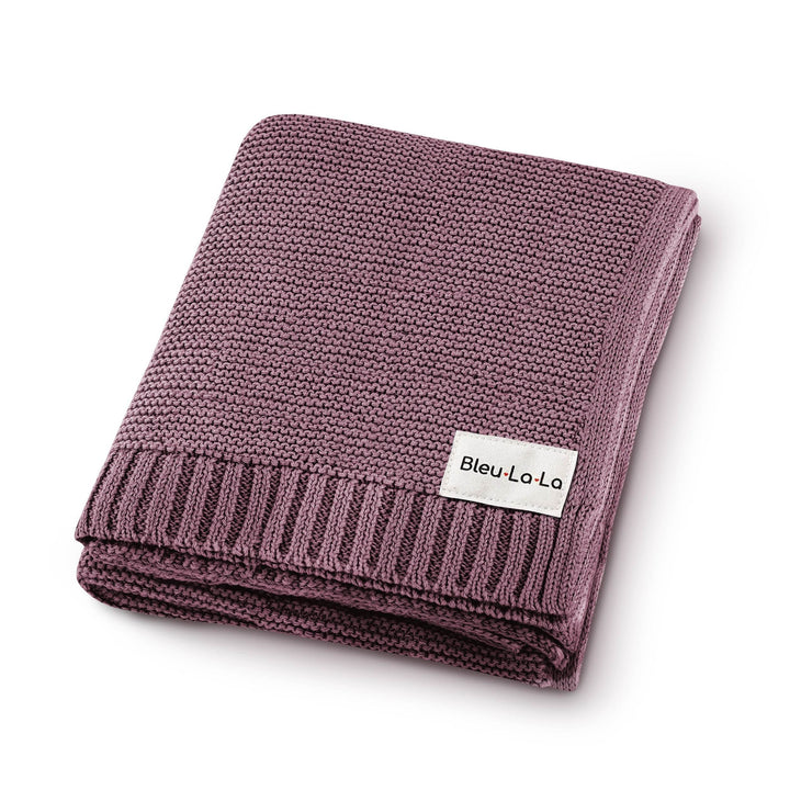Heritage Knit - 100% Organic Cotton Luxury Knit Baby Swaddle Blanket - GiFTiFY