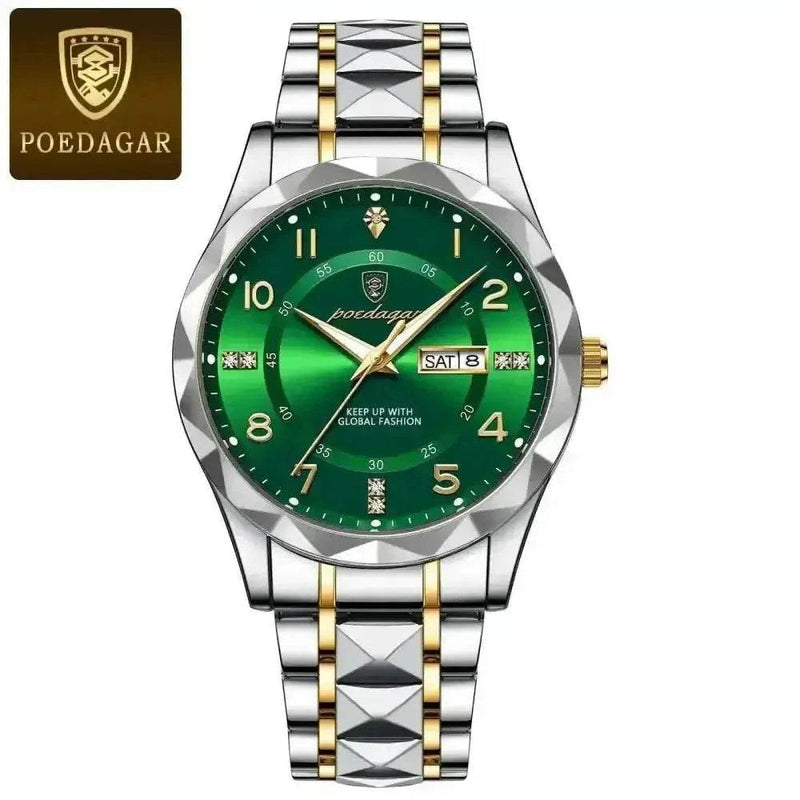 Poedagar Luxury Man Wristwatch men's Watches by POEDAGAR Brand Watch Store