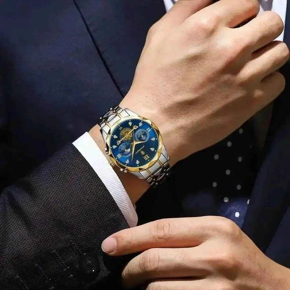 Poedagar Luxury Man Wristwatch men's Watches by POEDAGAR Brand Watch Store