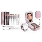 Portable LED Mirror Travel Makeup Box - GiFTiFY