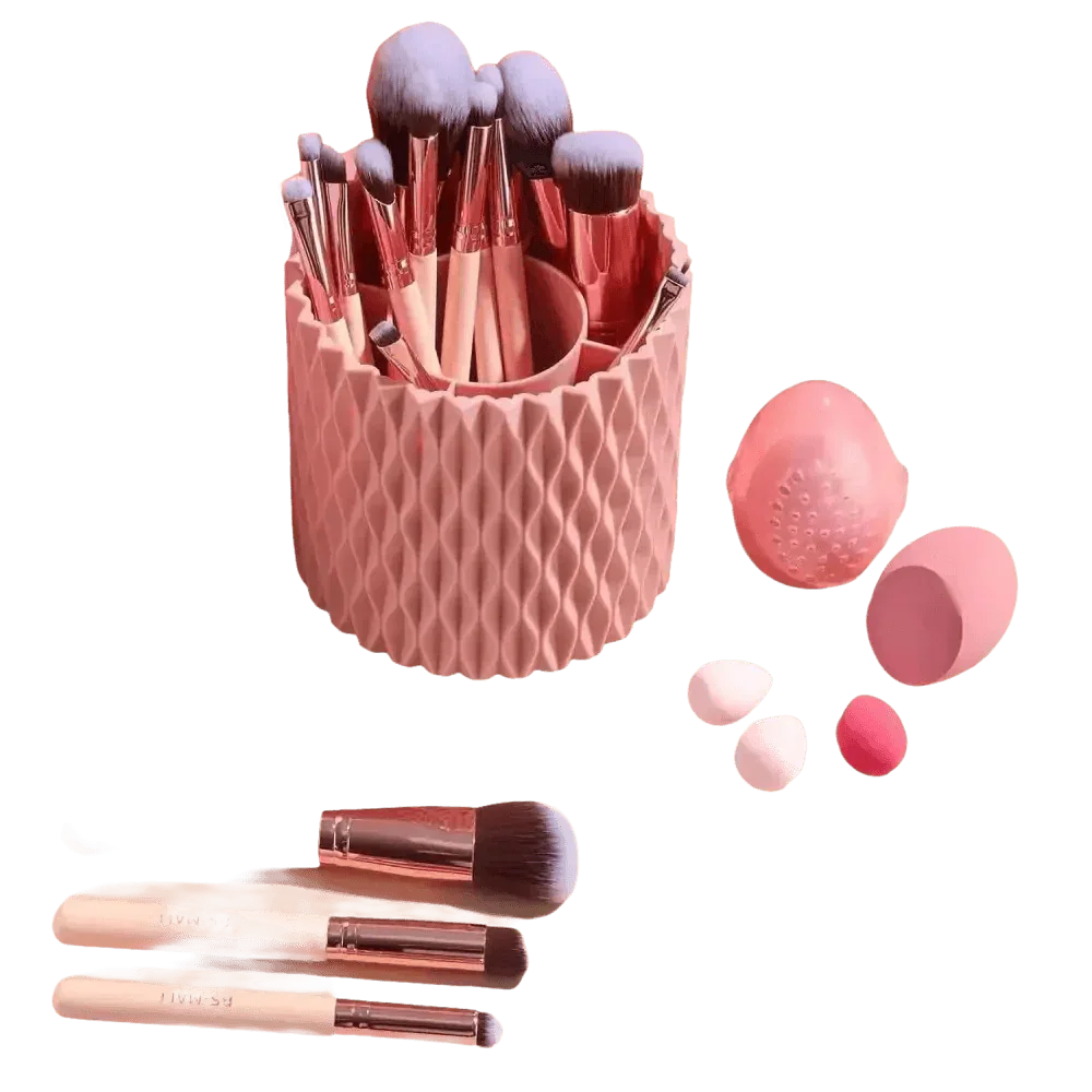 Portable LED Mirror Travel Makeup Box - GiFTiFY