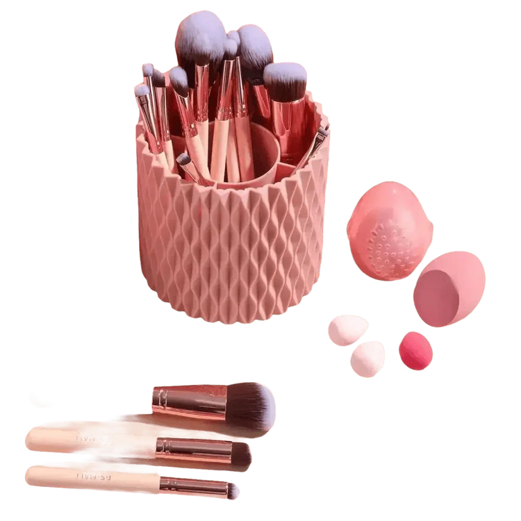 Portable LED Mirror Travel Makeup Box - GiFTiFY