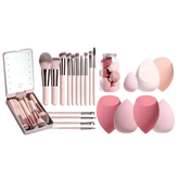 Portable LED Mirror Travel Makeup Box - GiFTiFY