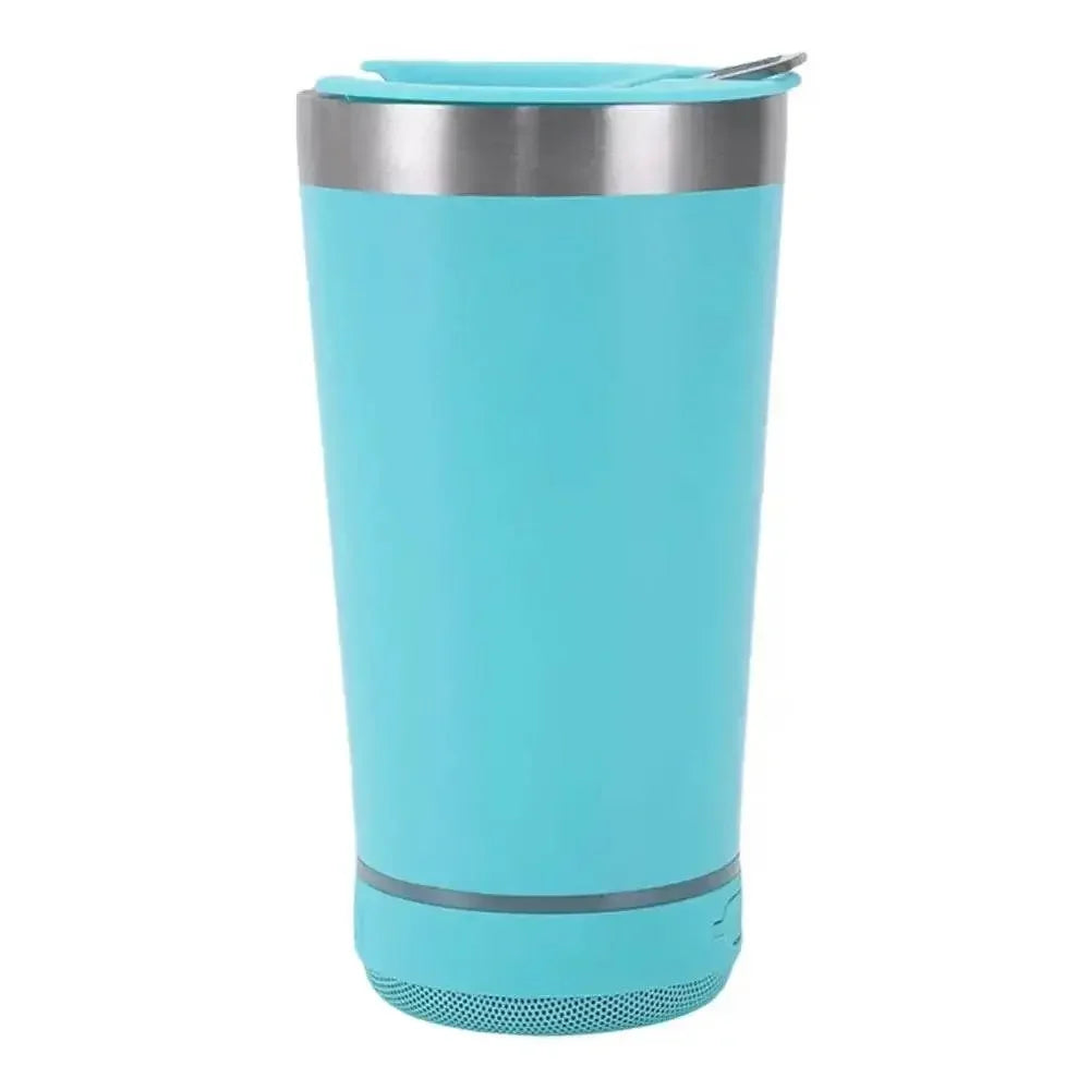 Portable Stainless Steel Insulated Cup Wireless BT Speaker Iced Coffee Cup Stereo Subwoofer Sound Box Gifts for Women and Men - GiFTiFY