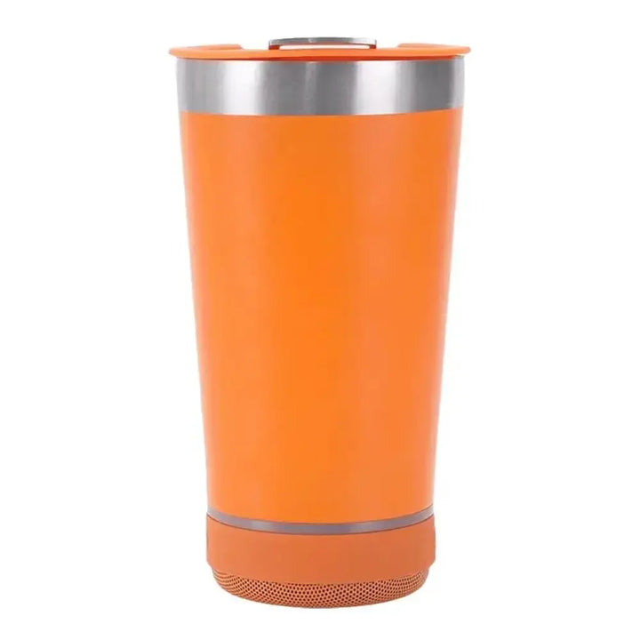 Portable Stainless Steel Insulated Cup Wireless BT Speaker Iced Coffee Cup Stereo Subwoofer Sound Box Gifts for Women and Men - GiFTiFY