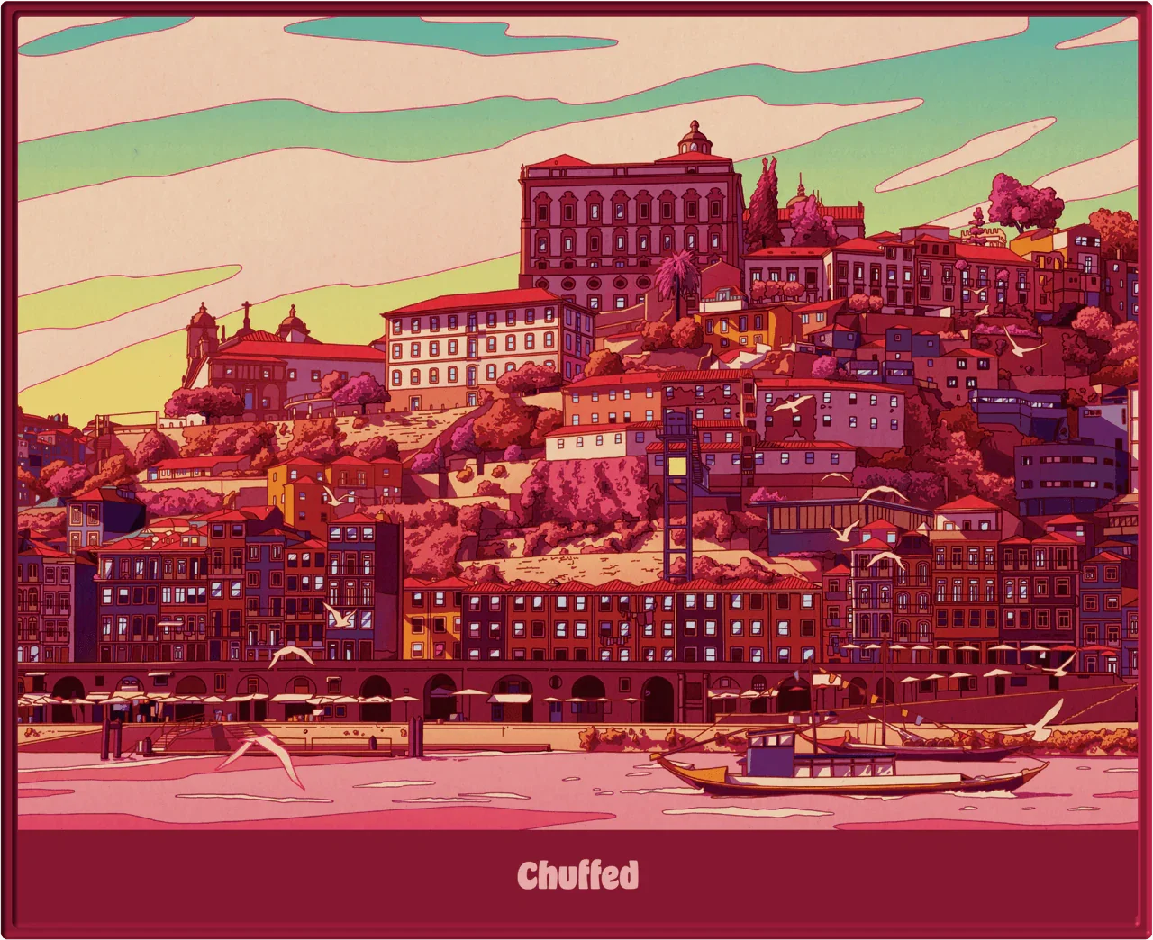 Porto in Red Chuffed Puzzles