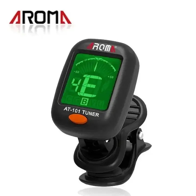Professional Clip-On 360 Degree Acoustic Guitar Tuner LCD Screen Electric Digital Tuner For Acoustic Guitar Ukulele Accessories Guitar Supplies by Dropshee